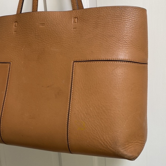 Tory Burch Block-T tote Carmel brown leather - Picture 4 of 8